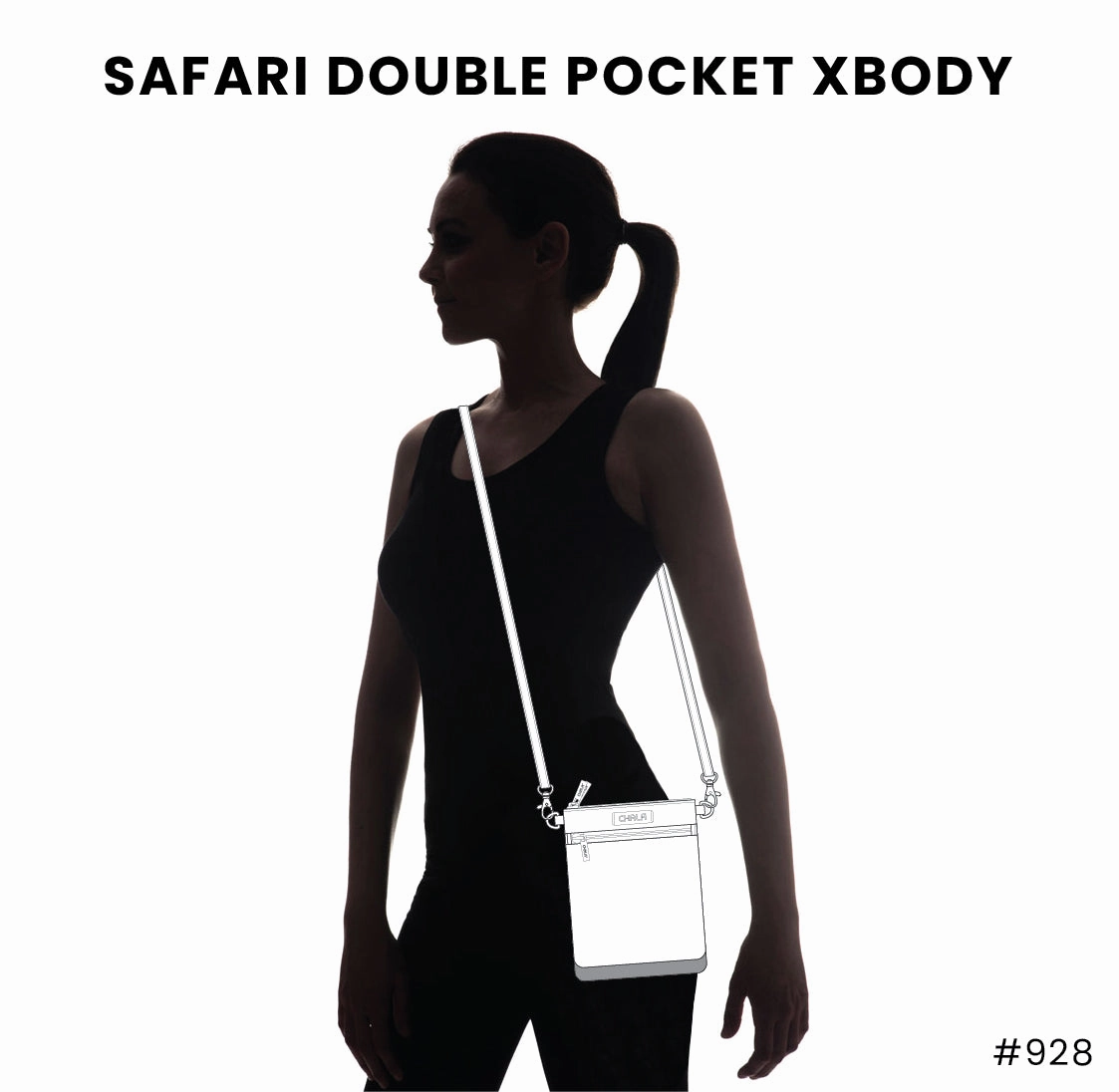 Safari Double Pocket Xbody - Bird