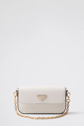 Saffiano Leather Mini Crossbody Bag