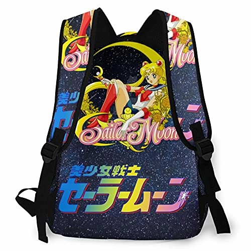 Sai-Lor Mo-On Backpack Travel College School Daypack Bookbag Casual Sports Backpack Laptop Backpack For Women Men