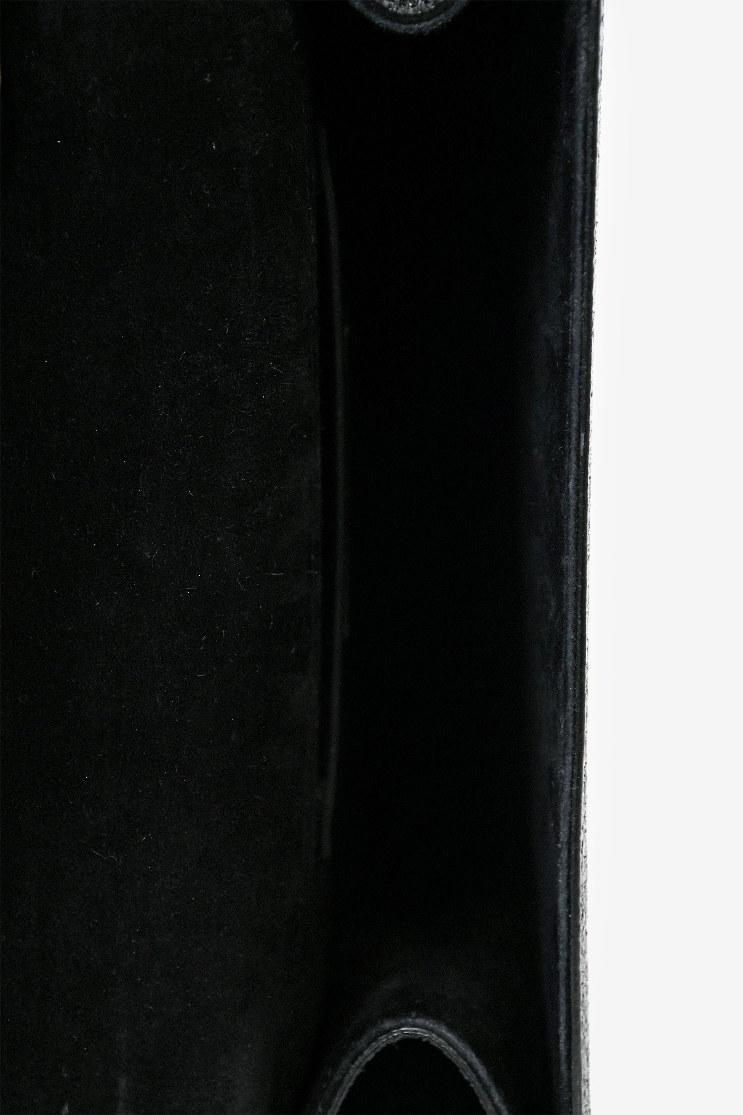 Saint Laurent 2015 Black Crackled Patent Leather Medium Kate Crossbody