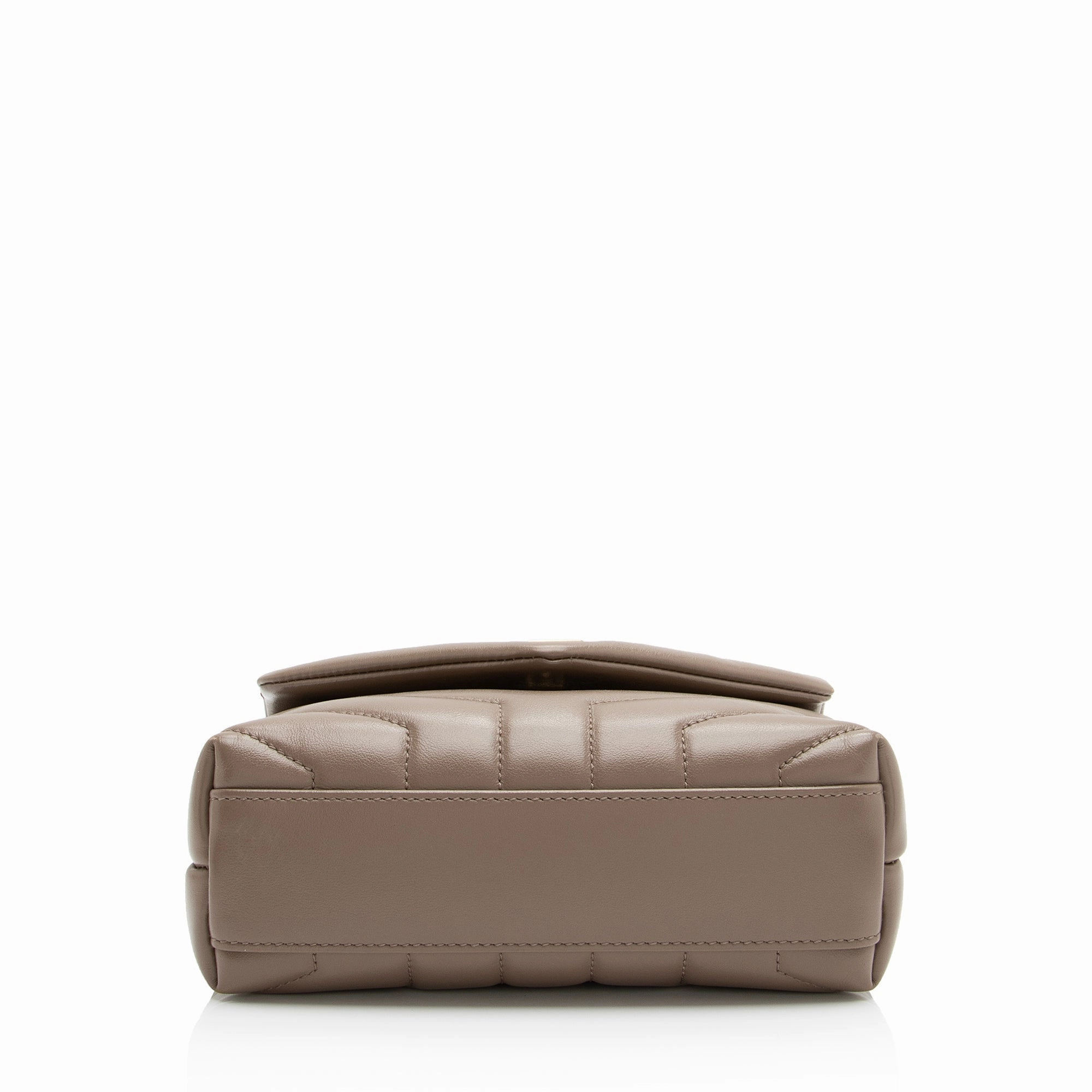 Saint Laurent Matelasse Calfskin Monogram LouLou Toy Crossbody Bag (SHF-23329)