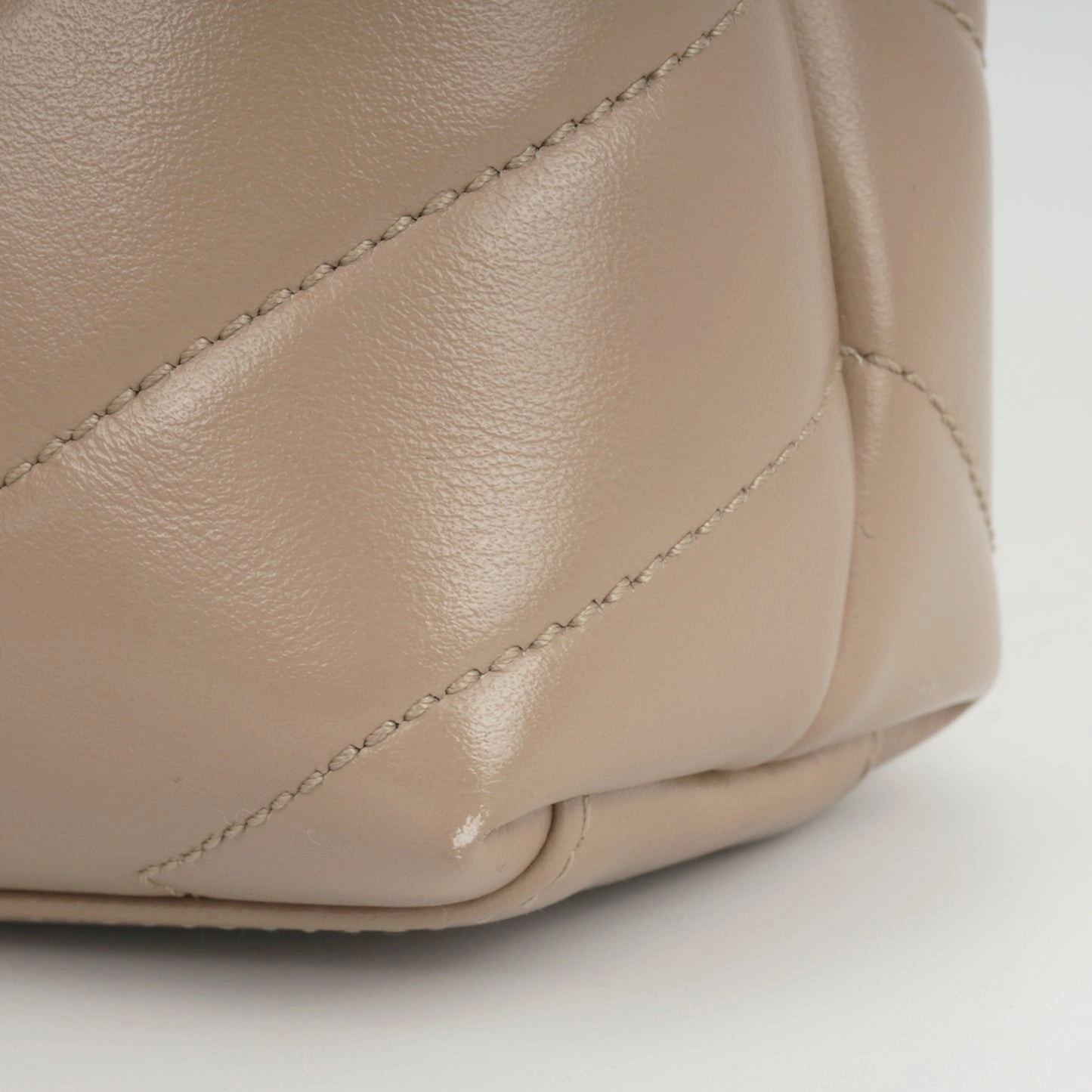 Saint Laurent Saint Laurent - Lou Toy Bag - Beige Calfskin GHW - Pre-Loved