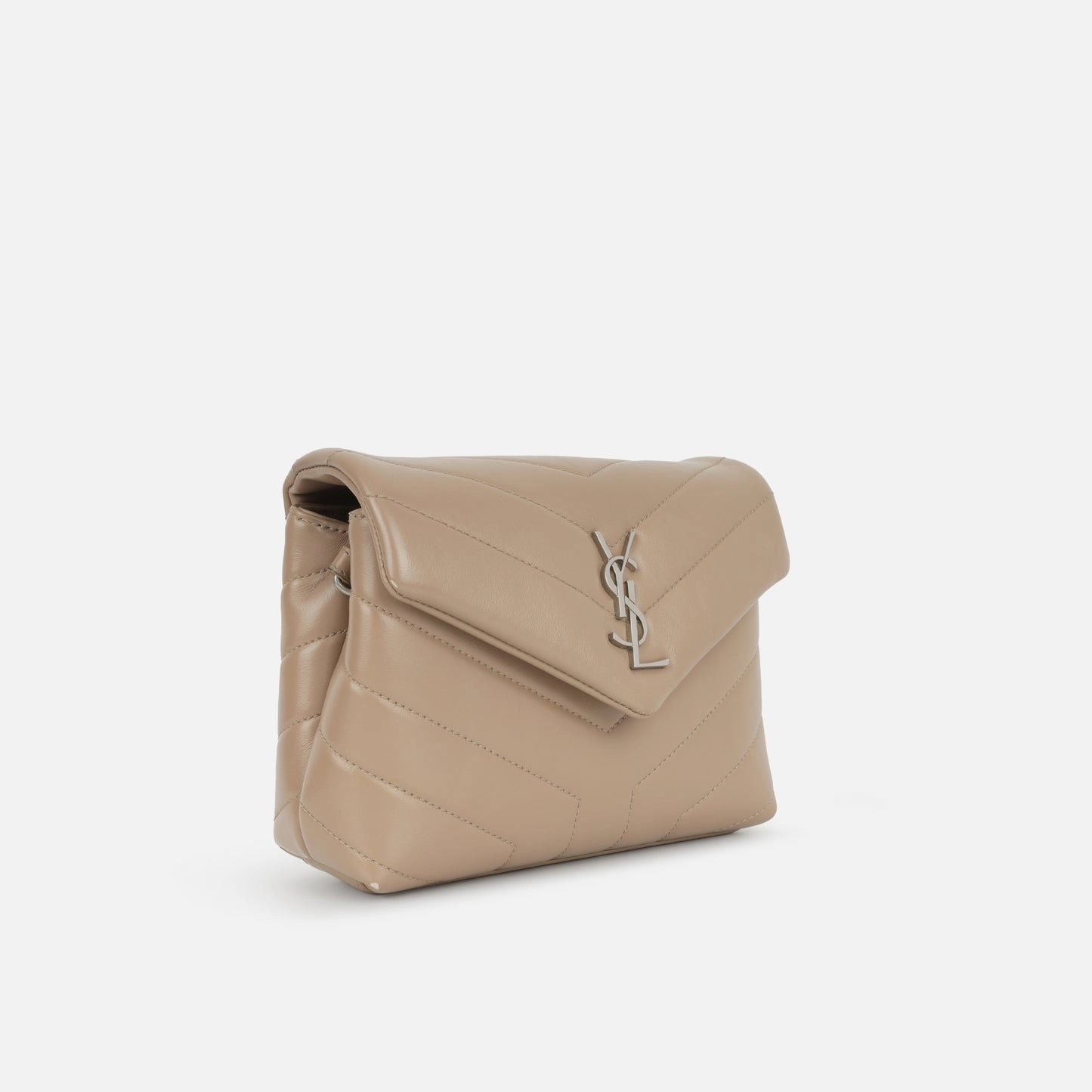 Saint Laurent Saint Laurent - Lou Toy Bag - Beige Calfskin GHW - Pre-Loved