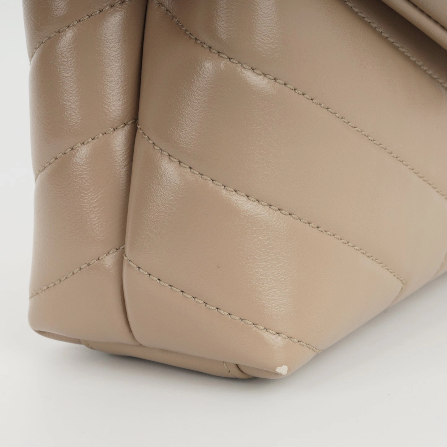 Saint Laurent Saint Laurent - Lou Toy Bag - Beige Calfskin GHW - Pre-Loved