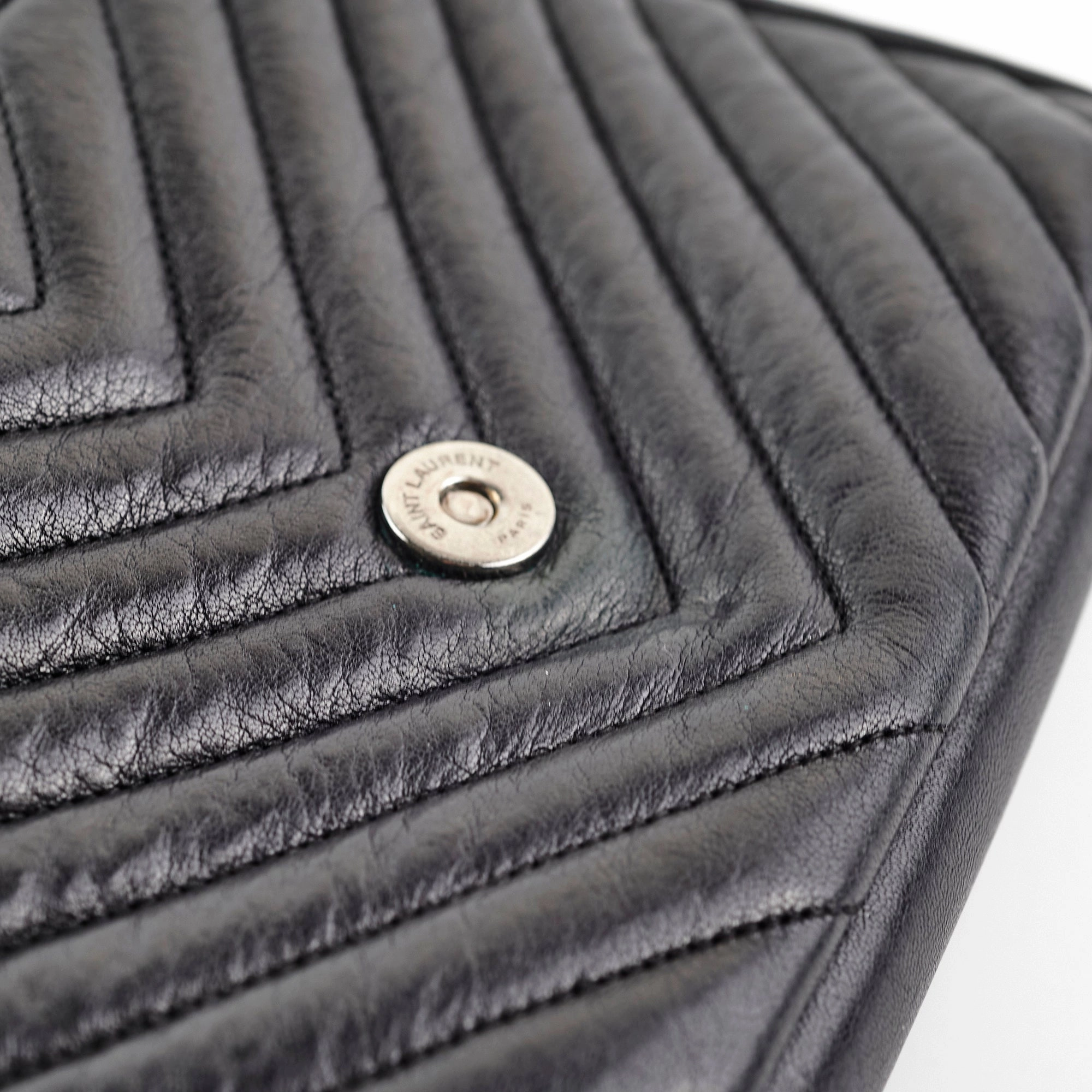 Saint Laurent So black Medium College Bag