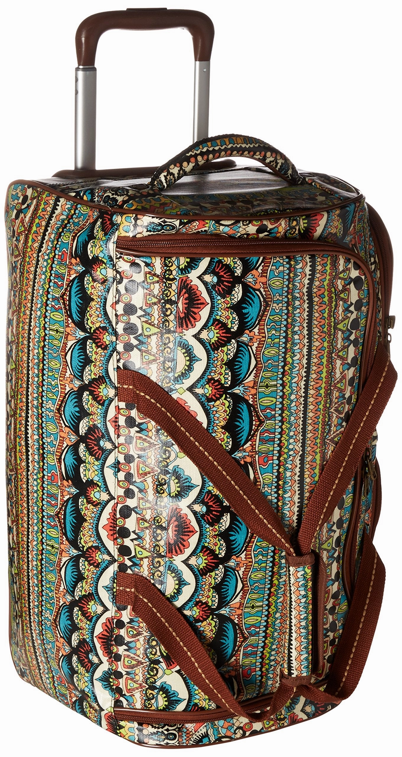 Sakroots Artist Circle Rolling Duffle Bag