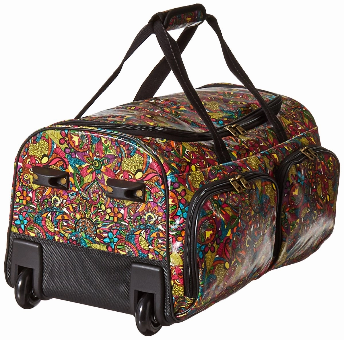 Sakroots Artist Circle Rolling Duffle Bag