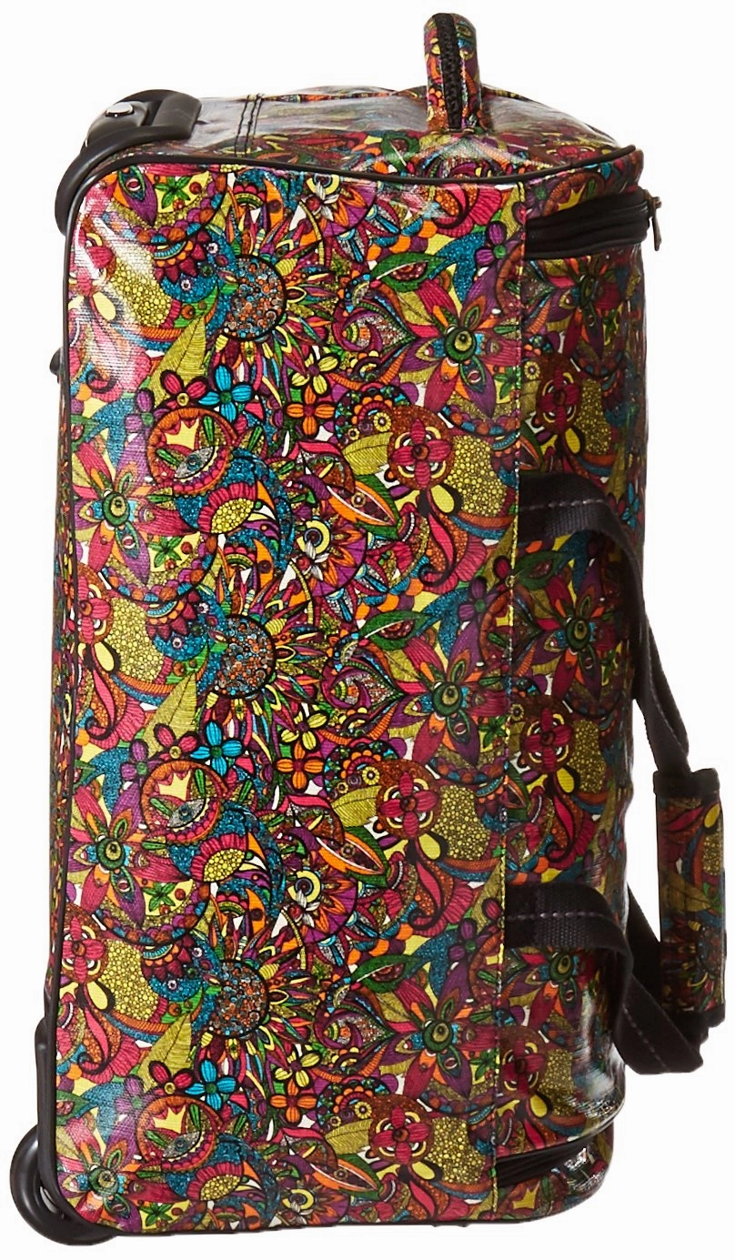 Sakroots Artist Circle Rolling Duffle Bag