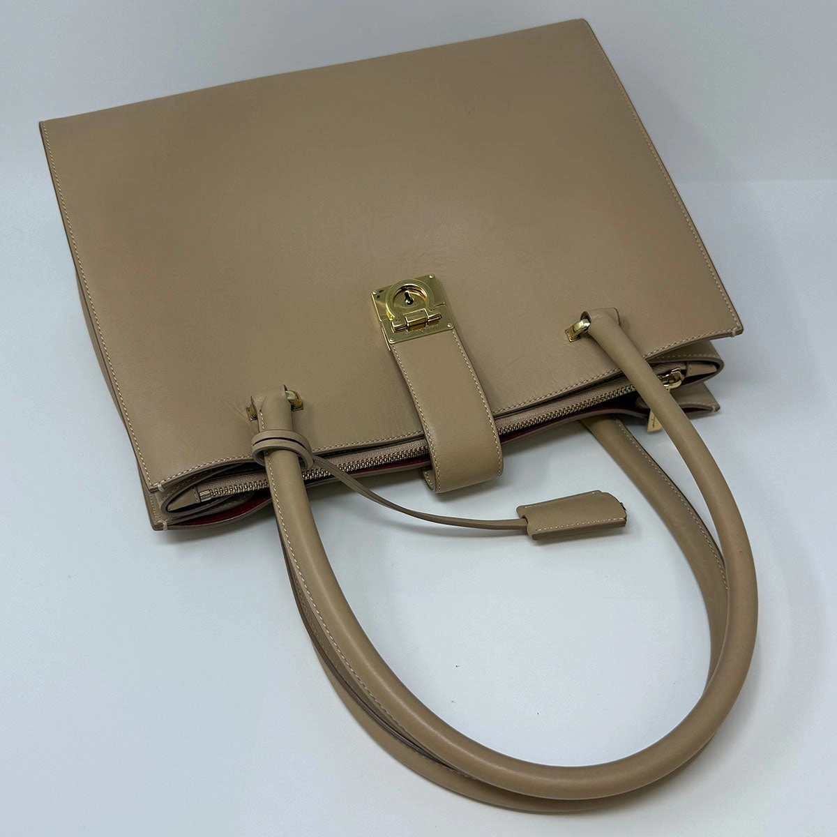 Salvatore Ferragamo Juliette Lock Story Tote
