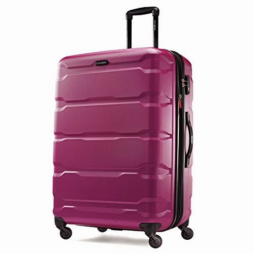 Samsonite 68311-0596 Omni Pc Hardside Spinner  20 24 28,  Radiant Pink,  3 Piece Set