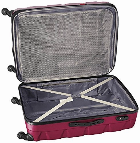 Samsonite 68311-0596 Omni Pc Hardside Spinner  20 24 28,  Radiant Pink,  3 Piece Set
