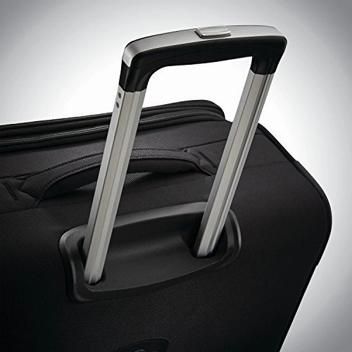 Samsonite Advena Expandable Softside Carry On Luggage With Spinner Wheels, 20 Inch, Black
