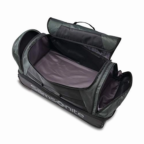 Samsonite Andante 2 Boxed Drop Bottom Wheeled Duffel 28, Moss Green/Black