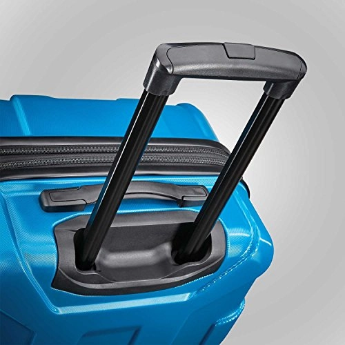 Samsonite Centric Expandable Hardside Carry On Luggage with Spinner Wheels, 20 Inch, Caribbean Blue