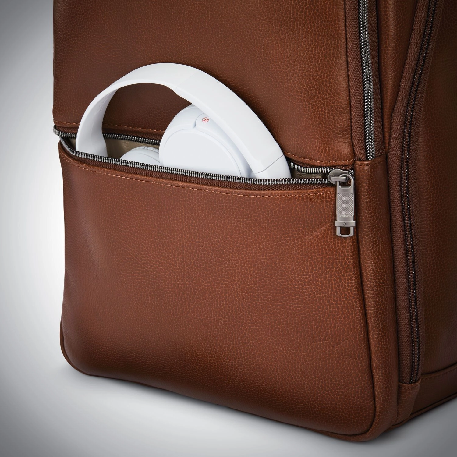 Samsonite Classic Leather Backpack