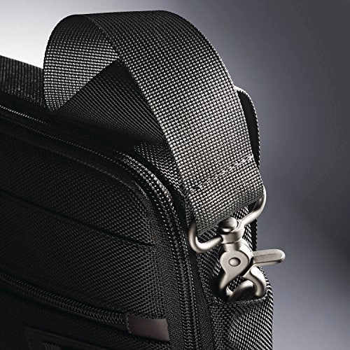 Samsonite Kombi Slimbrief Briefcase, Black/Brown