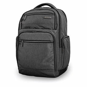 Samsonite Modern Utility Double Shot Backpack Laptop, Charcoal Heather One Size