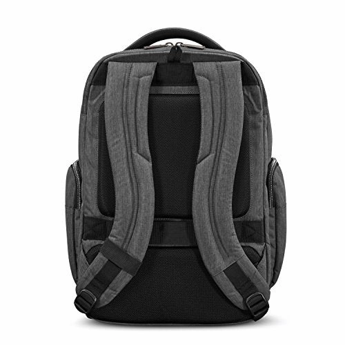 Samsonite Modern Utility Double Shot Backpack Laptop, Charcoal Heather One Size