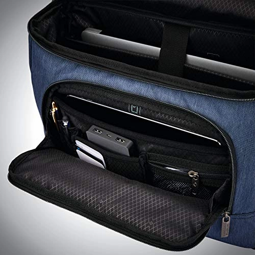 Samsonite Modern Utility Messenger Bag Laptop, Blue Chambray One Size