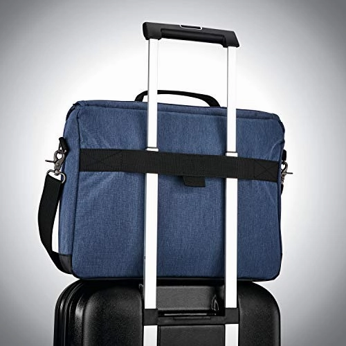 Samsonite Modern Utility Messenger Bag Laptop, Blue Chambray One Size