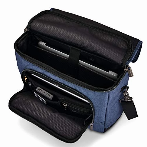 Samsonite Modern Utility Messenger Bag Laptop, Blue Chambray One Size