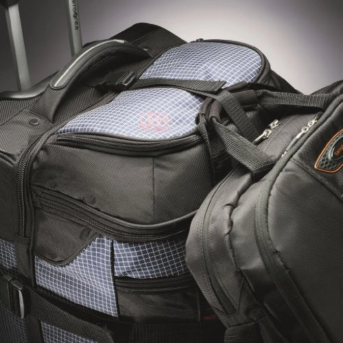 Samsonite Ripstop Wheeled Duffel 30" Blue Unisex Luggage