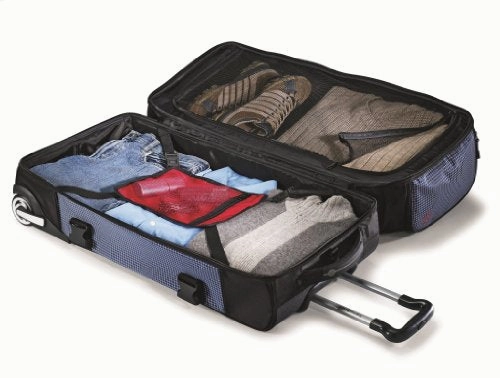 Samsonite Ripstop Wheeled Duffel 30" Blue Unisex Luggage
