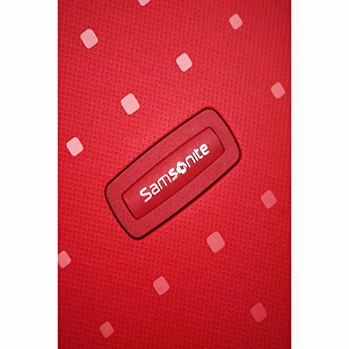 Samsonite S'Cure Hardside Carry On Luggage with Spinner Wheels, 20 Inch, Crimson Red