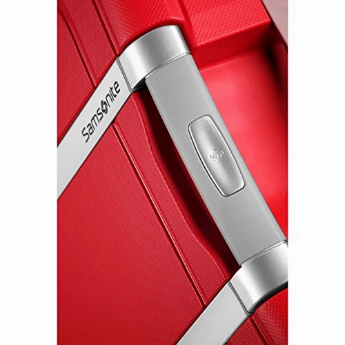 Samsonite S'Cure Hardside Carry On Luggage with Spinner Wheels, 20 Inch, Crimson Red