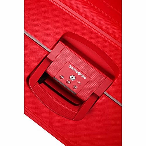 Samsonite S'Cure Hardside Carry On Luggage with Spinner Wheels, 20 Inch, Crimson Red