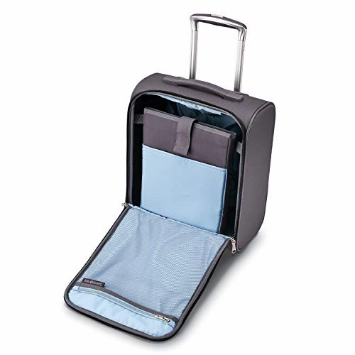 Samsonite SoLyte DLX Underseat Wheeled Carry-On (Mineral Grey)