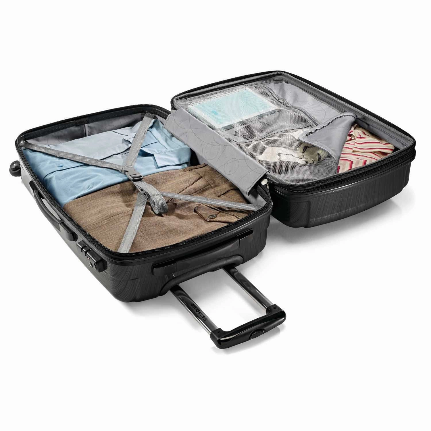 Samsonite Winfield 2 Fashion 28 Spinner (Brushed Black, 28-inch)