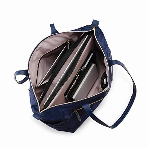 Samsonite Women's Mobile Solution Business (Navy Blue, Deluxe Carryall)