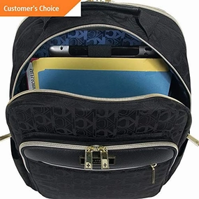Sandover KC Street Dual Compartment 15 Business Laptop Backpack | Model LGGG - 3938 |
