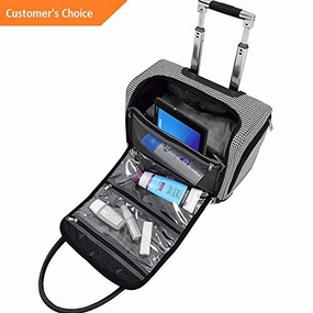Sandover London Fog Cambridge II 15 8 Wheel Under Seat Bag Softside Carry-On NEW | Model LGGG -