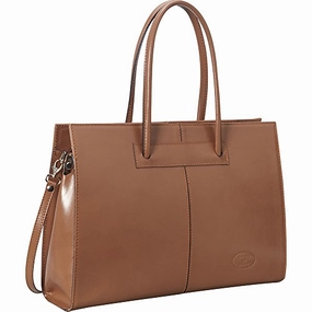 Sharo Leather Bags Women'S Genuine Leather Laptop Tote (Caf Ole)
