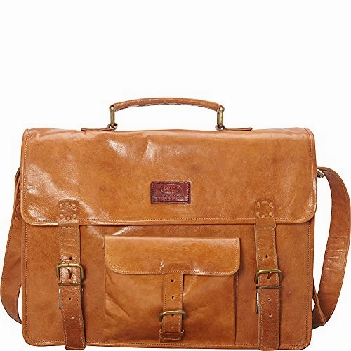 Sharo Leather Bags Women'S Messenger Bag And Brief (Orange-Yellow)