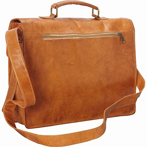 Sharo Leather Bags Women'S Messenger Bag And Brief (Orange-Yellow)
