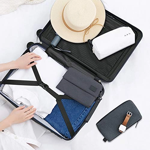 SHOWKOO Carry on Luggage Polycarbonate Durable Hardshell Lightweight Suitcase TSA Lock (Gray, 21 inch)