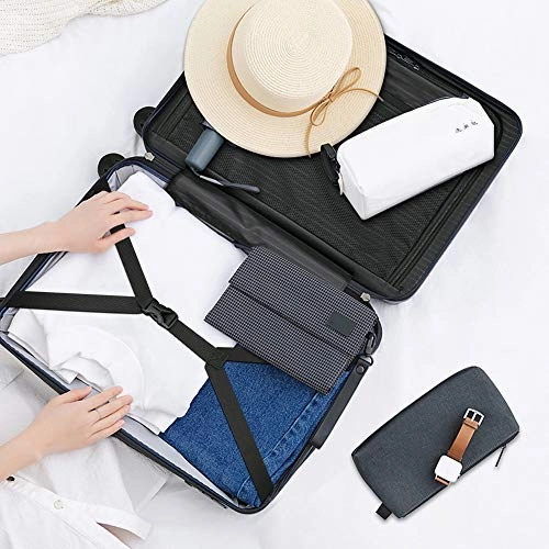 SHOWKOO Carry on Luggage Polycarbonate Durable Hardshell Lightweight Suitcase TSA Lock (Gray, 21 inch)