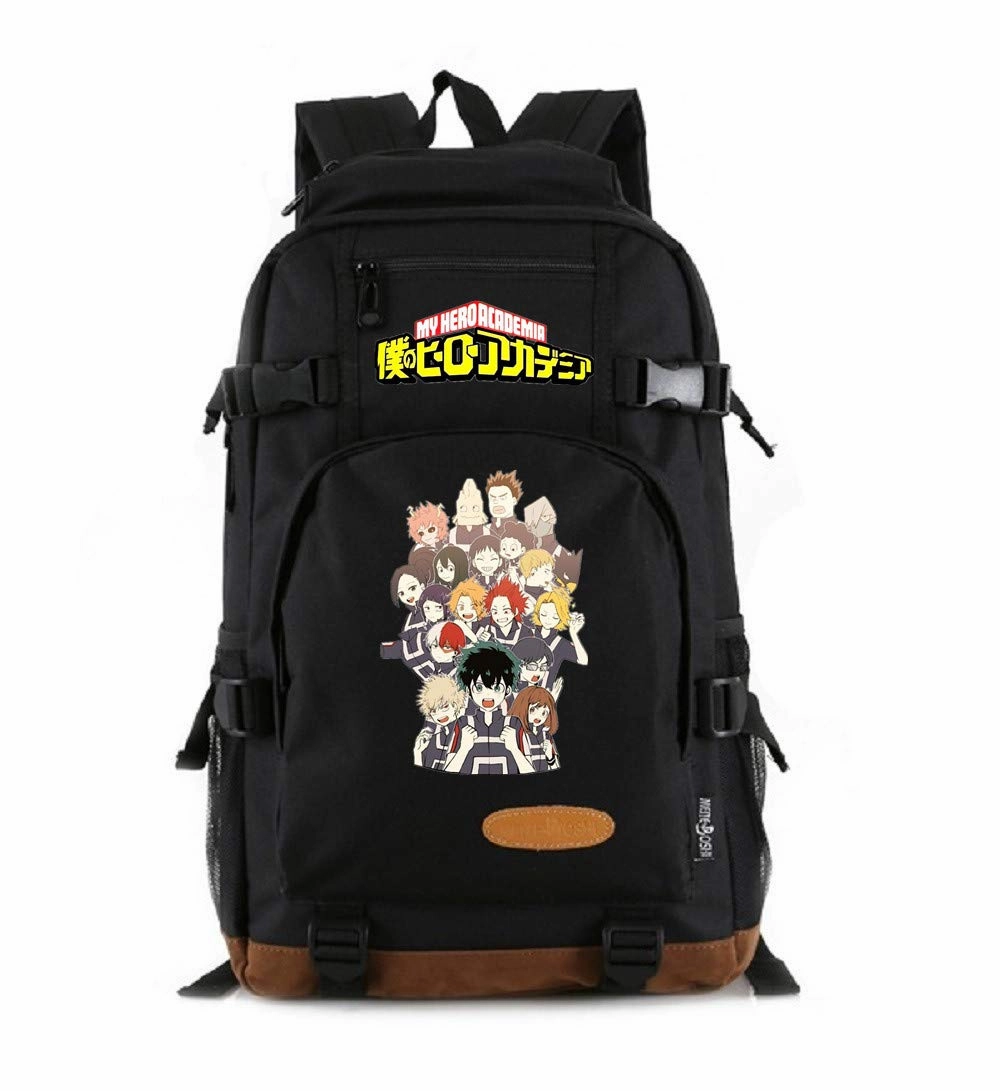 Siawasey Anime My Hero Academia Cosplay Backpack Daypack Bookbag Laptop School Bag Shoulder Bag