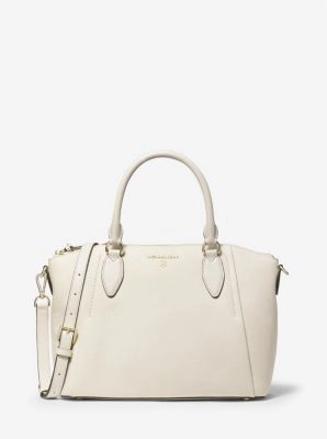 Sienna Medium Pebbled Leather Satchel
