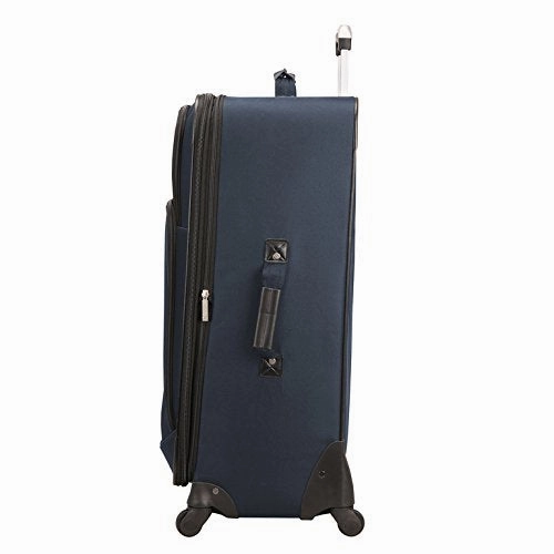 Skyway Epic | 4-Piece Set | 20", 24", 28" Expandable Spinners, Travel Pillow (Surf Blue)