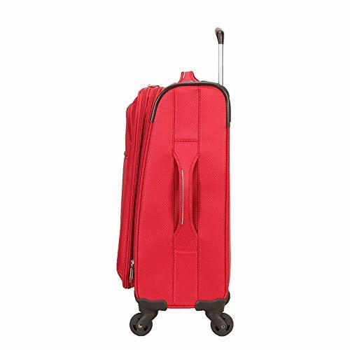 Skyway Luggage Mirage Superlight 20-Inch 4 Wheel Expandable Carry-On, Formula 1 Red, One Size