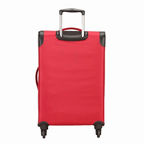Skyway Mirage Superlight | 3-Piece Set | 24" and 28" Expandable Spinners, Travel Pillow (Formula 1 Red)
