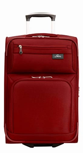 Skyway Sigma 5 21-2-Wheel Carry-on Suitcase, Merlot Red