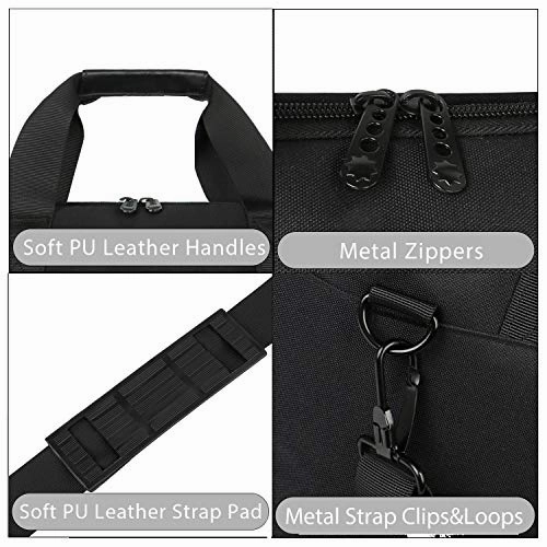 Slim Laptop Bag,17.3 Inch Laptop Carrying Case for Women Men Large Briefcase Sleeve with Handle