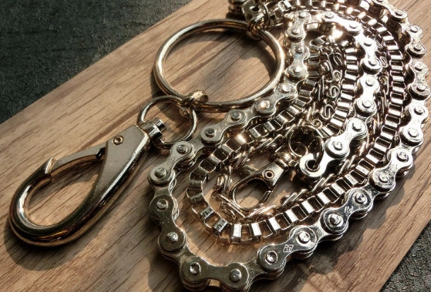 Sliver biker trucker punk hook wallet Chain for chain wallet biker wallet trucker wallet