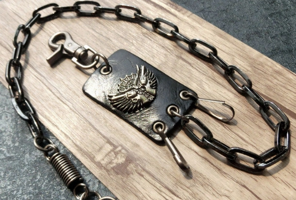 Sliver biker trucker punk key hook wallet Chain for chain wallet biker wallet trucker wallet