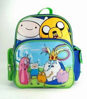 Small Backpack - Adventure Time - Massive Island Jake & Finn